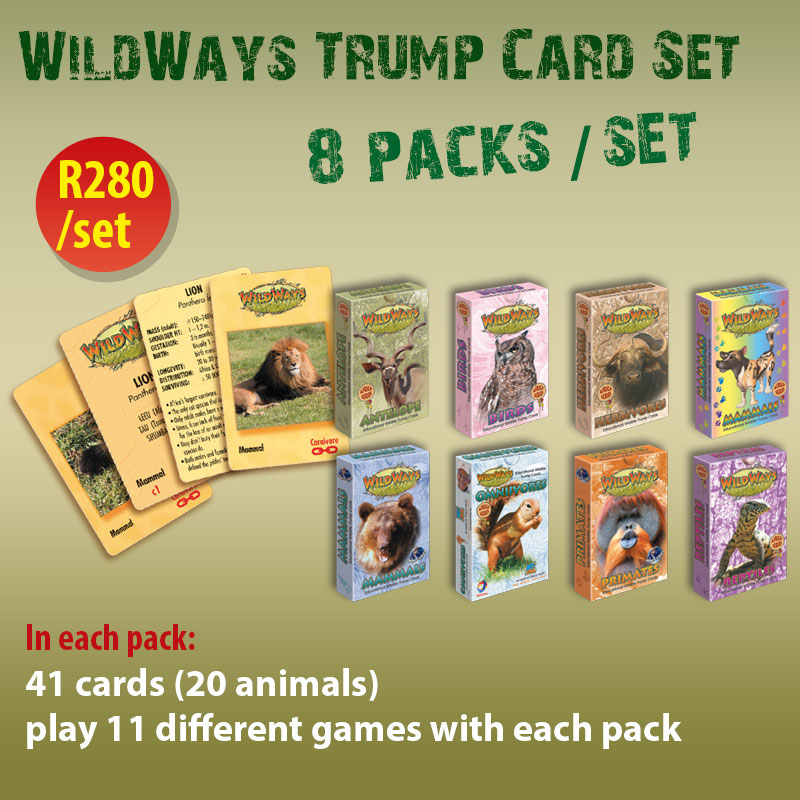 WildWays Trump Card Set